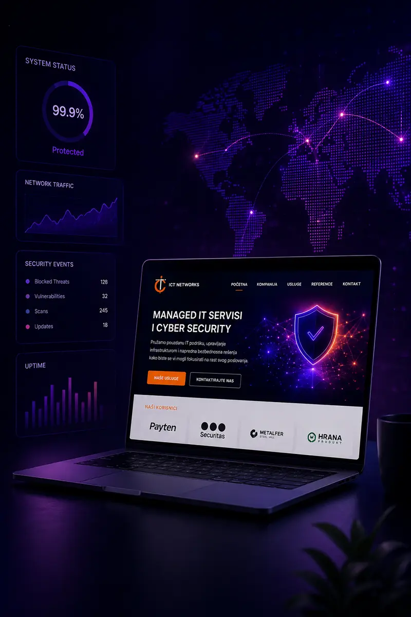 ICT Networks redesigned web experience