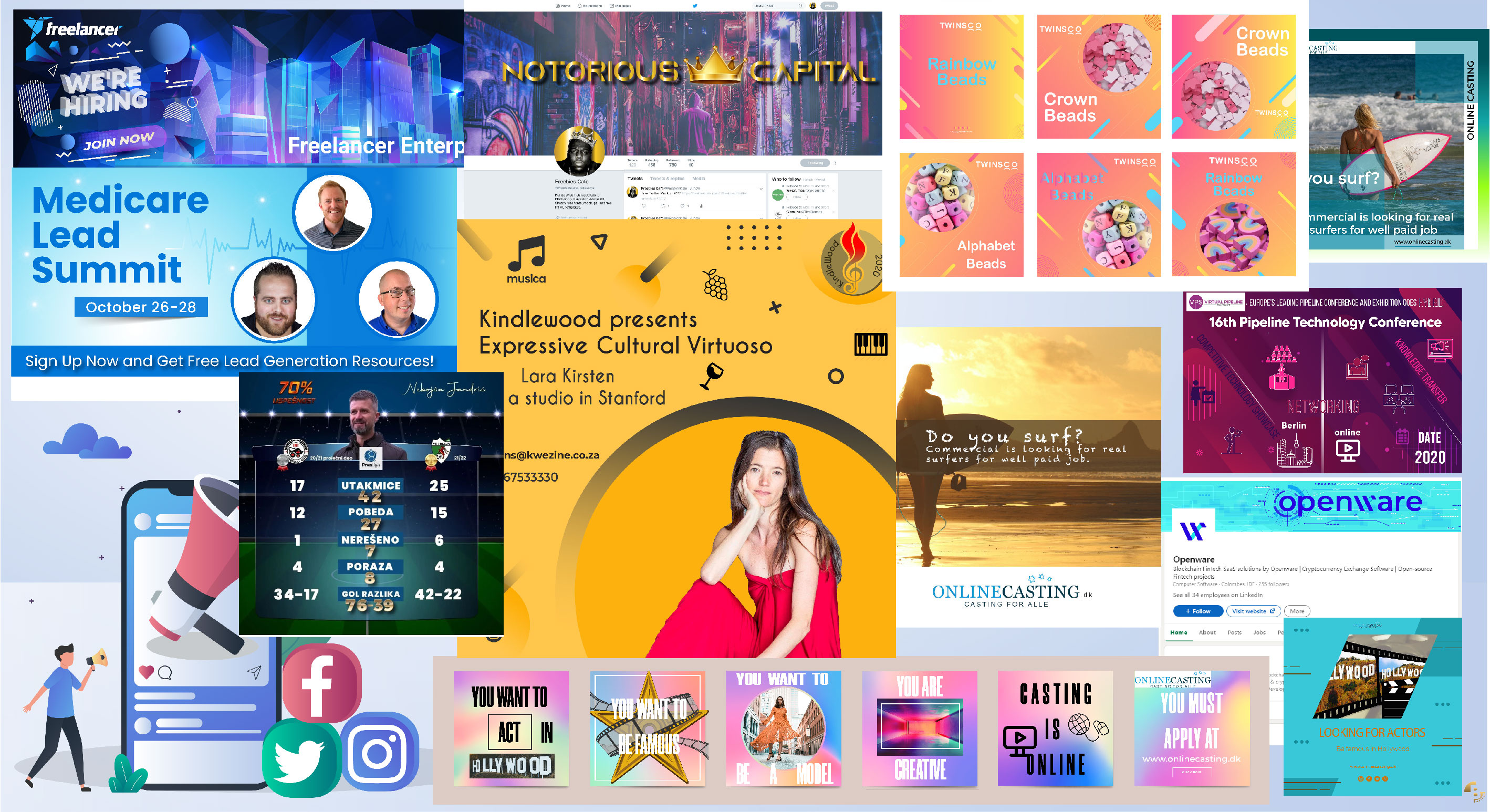 Social media design